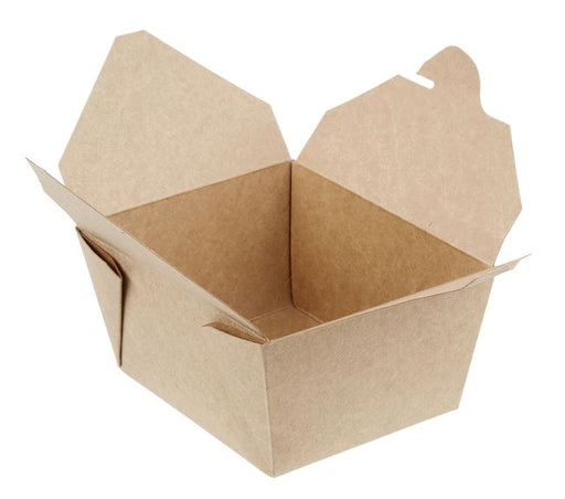 Take Out Food Containers Microwaveable Kraft Brown Take Out Boxes 26 oz (450 Pack) Leak and Grease Resistant Food Containers - Recyclable Lunch Box - To Go Containers for Restaurant, Catering and Party COP901-D