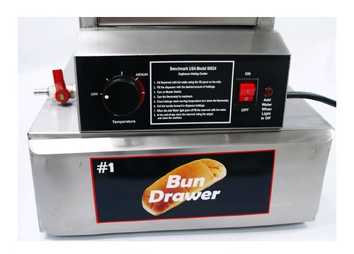 Benchmark The Dog House Hot Dog Cooker & Dispenser 120V 60024