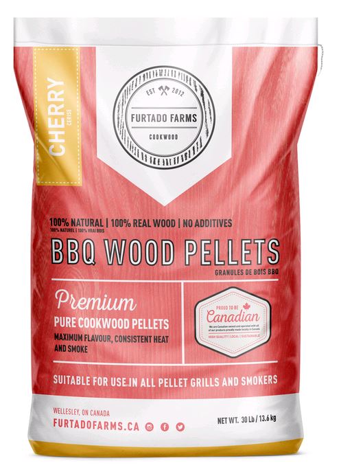 Cookwood Cherry Pellets 30lbs 1/1EA
