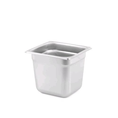 Browne, Insert/Food Pan, S/S,  1/6 Size 6" Deep, 5781606