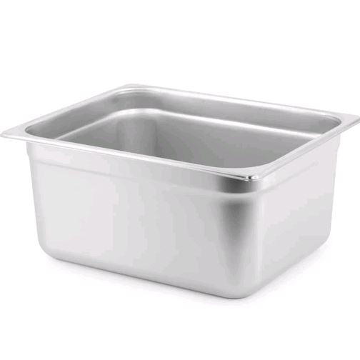 Browne, Insert/Food Pan, S/S, 1/2 Size 6" Deep, 5781206