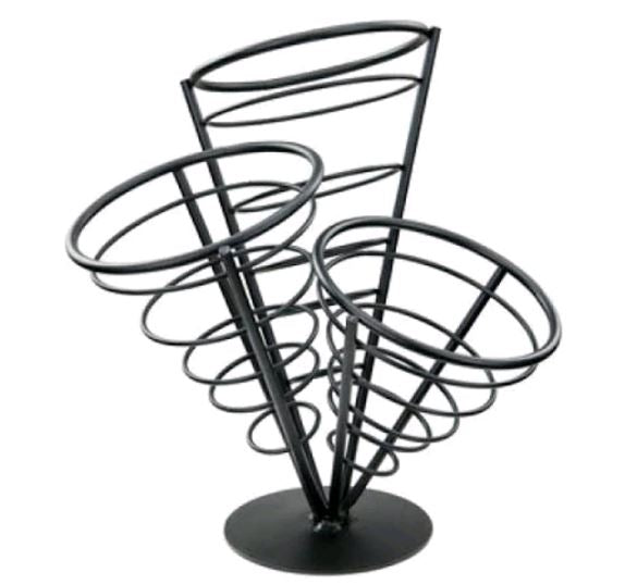 Winco - Holder French Fry 3 Cone WBKH-10  90915603 - 1/1EA*