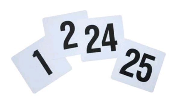 Table Number Set 1-25