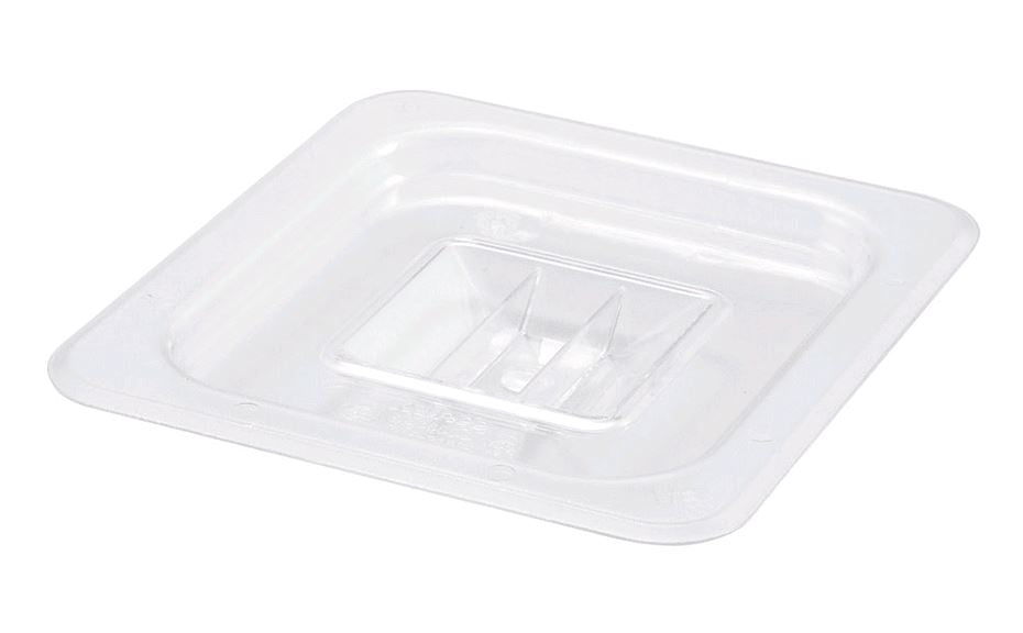 Winco 1/6 Soild Clear Food Pan Cover SP7600S