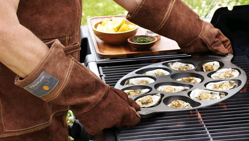 Fox Run 12 Oyster Cast Iron Grill Pan 76225