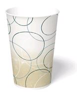 Paper Cold Drink 22oz Cup Champagne Design, 1000-carton IPDMR2CH on white background