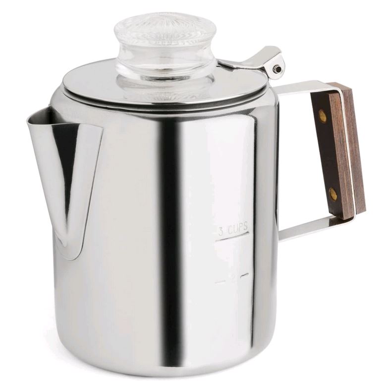 Fox Run 2-3 Cup Coffee S/S Stove-Top Perculator 55702