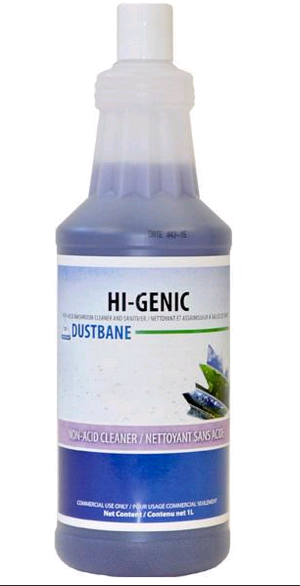 DUSTBANE 5L Hi-Genic Washroom Cleaner and Sanitizer Non-Acid 53725