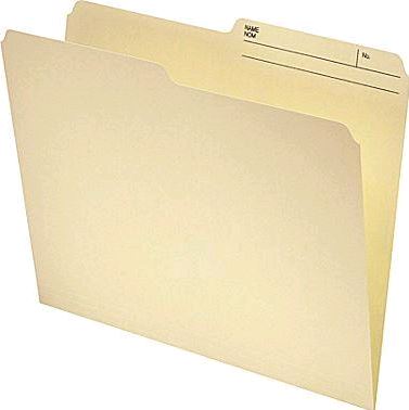 Office Central File Folders OPB30010ß 100/1EA