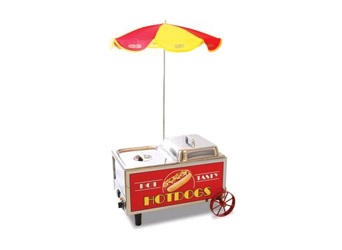 Benchmark - Mini Cart Hot Dog Steamer 120v 60072