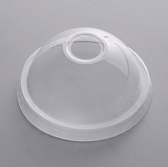 Clear Dome Lid 12-24oz. with 1