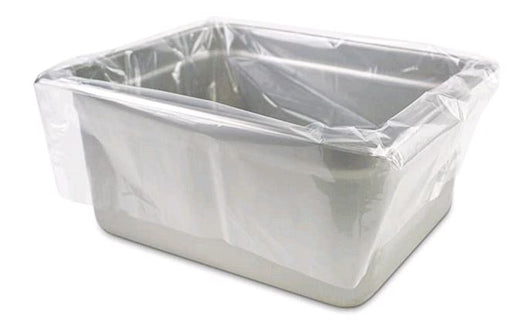 PanSaver Clear 42636 Deep Ovenable Pan Disposable Liner Fits 1/2 size Pans up to 4"-6"