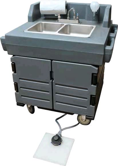 CamKiosk® Hand Sink Cart
