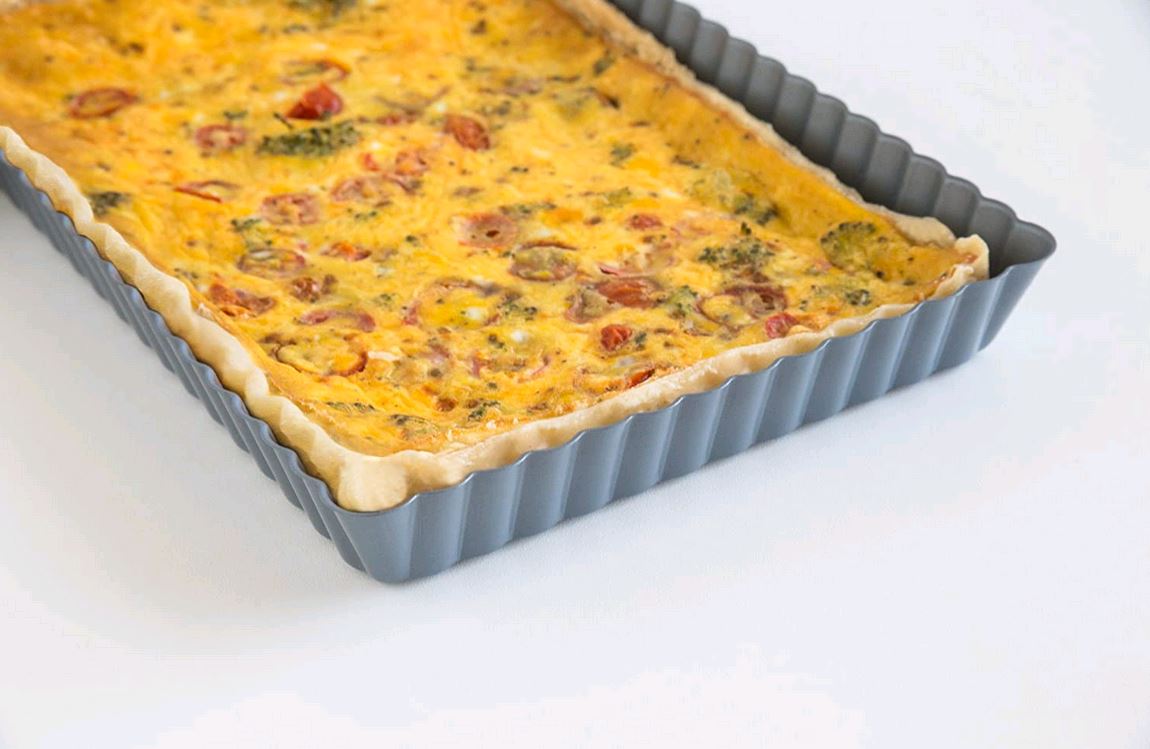 Fox Run Rectangular Loose Bottom Tart/Quiche Pan 44505