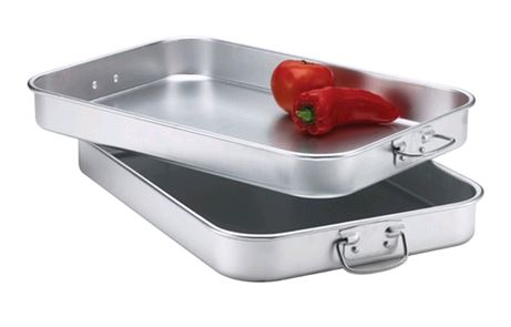Browne® 5811015 Roast Pan 12"x8"x2.5" on white background