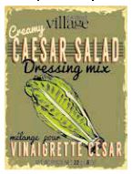 Gourmet du Village GSALXCZ Ceaser Salad Seasoning