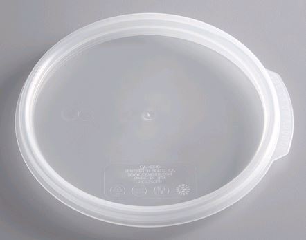Camwear Translucent Round Seal Cover for Clear Camwear Containers - 12 pack*
