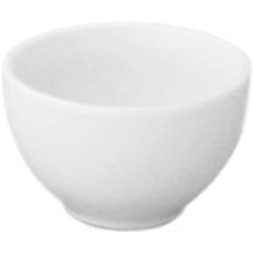 Tableware Solutions - Continental Plain White- Bouillon (Sauce Cup), 0.23 L/ 8 oz empty on white background