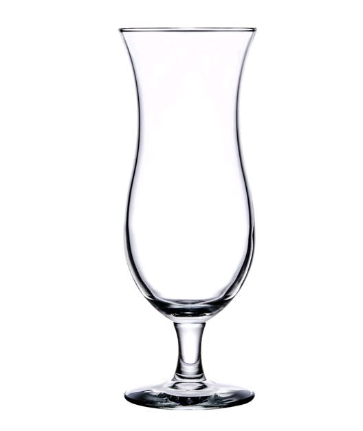 Libbey 3617 15 oz. Cyclone Hurricane Glass - 12/Case empty on white background