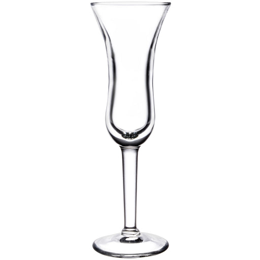 Libbey Dutch Cordial Tall Glass empty on white background
