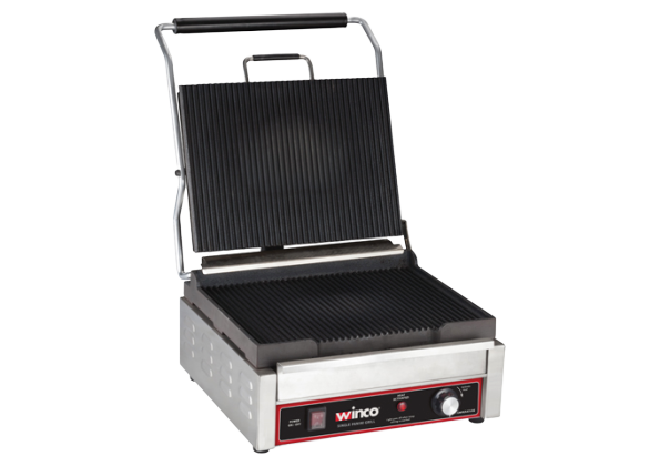 Winco 14" Panini Grill - 120V EPG-1C