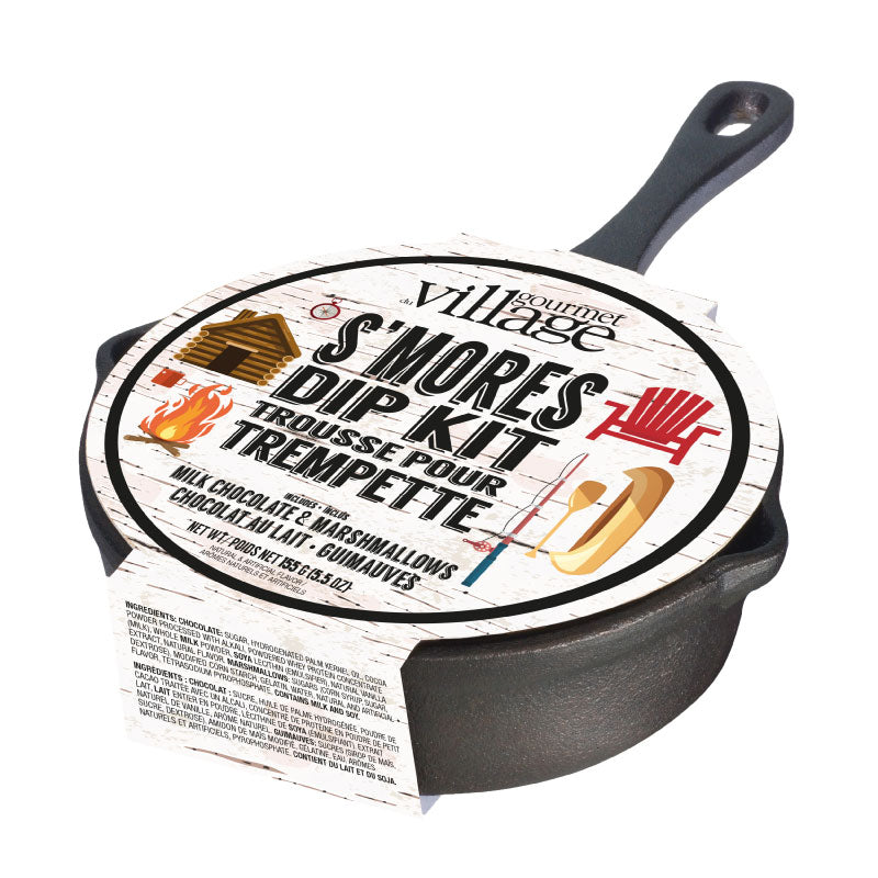 Gourmet du Village ESMOK01 S'mores Dip Kit w Skillet