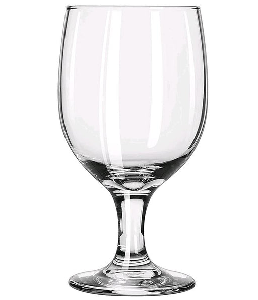 Libbey 3711 Embassy 11.5 oz. Goblet empty on white bakcground
