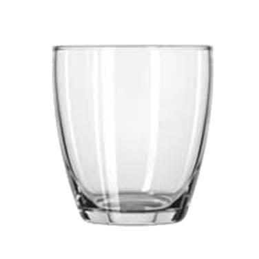 Libbey Embassy Rock Glass 10.5oz empty on white background