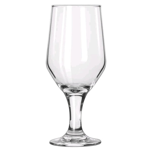 Libbey 3328 12 oz Estate Beer Glass empty on white background
