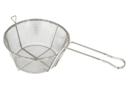 Winco - Fryer Basket Round 6 mesh wire fry basket 10-7/16" dia FBRS-11 - 1/1EA