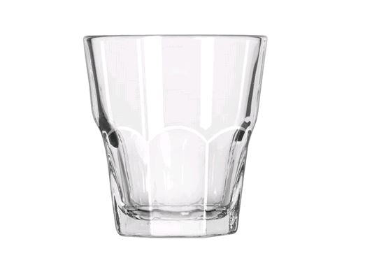 Libbey 15249 5 1/2 oz Rocks Glass - Gibraltar empty on white background