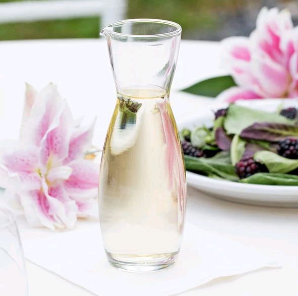 Libbey 10 .75 Oz Glass Wine Carafe - 12 Pack empty on white background