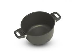 Gastrolux 4L Biotan Induction Stock Pot with handles on white background