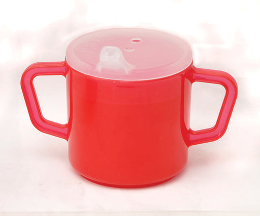 Bios LF737 Red 2 Handle Cup on white background
