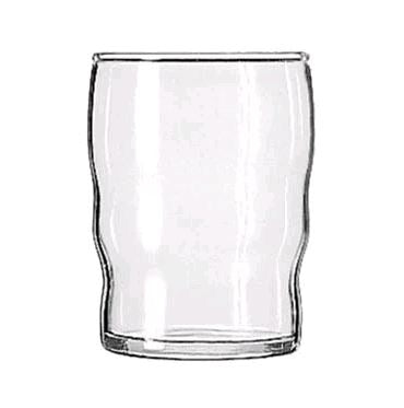 Libbey Governor Clinton 8oz Glass empty on white background