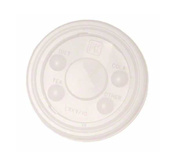 X-Slot (Straw Hole) Cold Cup Lid on white backgorund