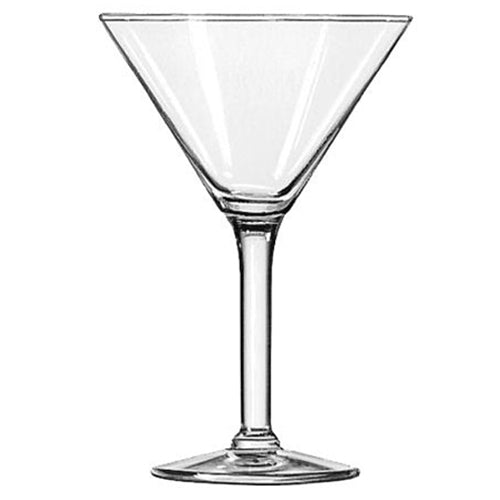 Libbey Martini Glass empty on white background