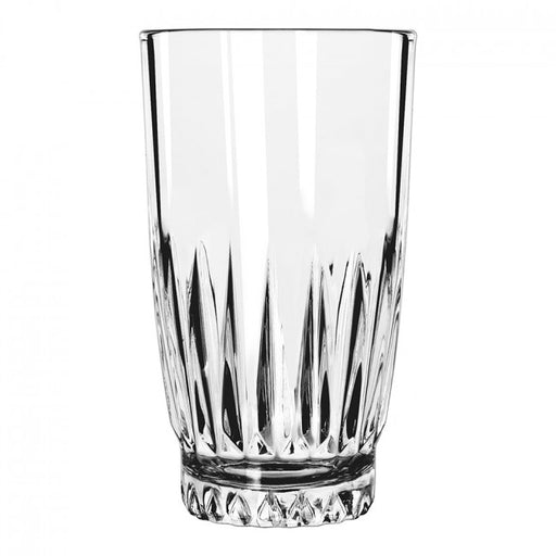 Libbey Winchester Bever 12.5oz Glass empty on white background