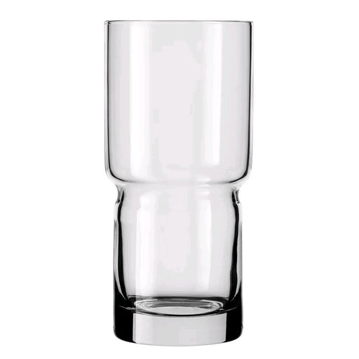 Libbey 16oz. Newton Cooler Stackable Glass empty on white background