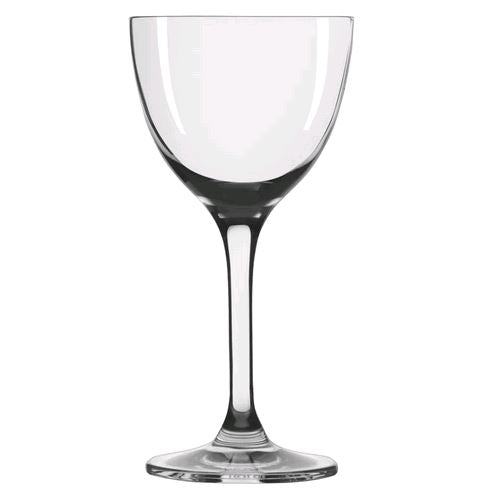 Libbey 9252 Contempo, Circa 5 1/2 oz Coupe Martini Nick & Nora Glass on white background
