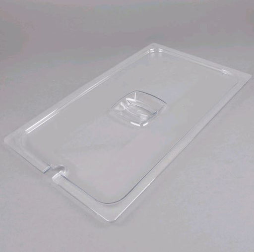 Rubbermaid Full size notched cover on gray background