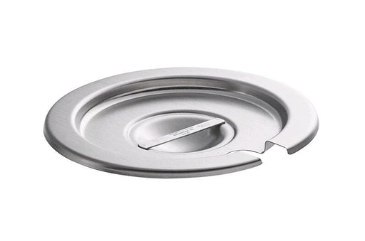 Vollrath 78160 Stainless Steel Slotted Cover for 4.12 Qt. Inset on white background