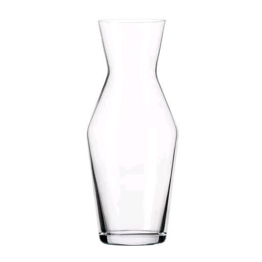 Libbey 9030 10 3/4 oz Symmetry Carafe, Glass empty on white backgorund