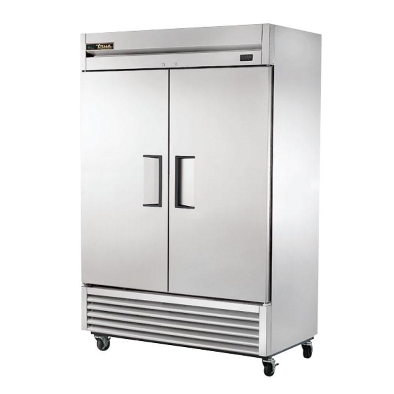 True 54" Two Section Stainless Steel Reach-In Freezer T-49F-HC