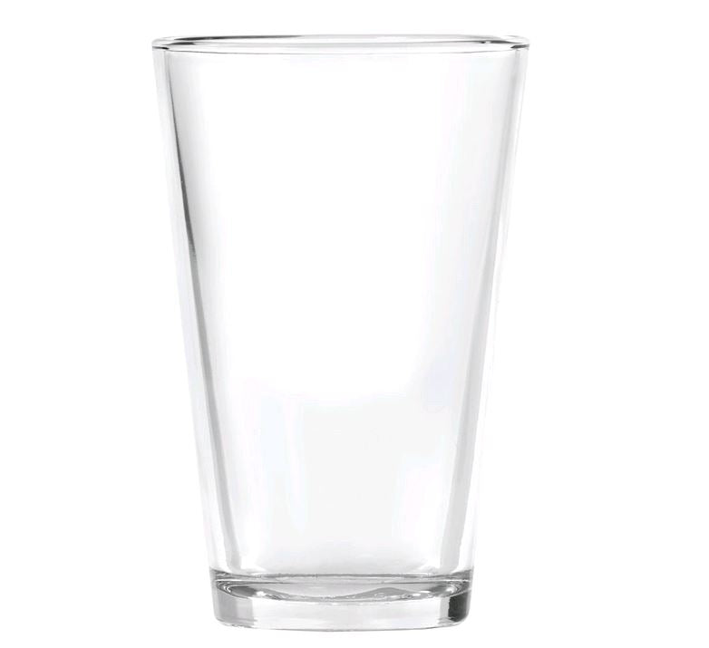Libbey 15588 Restaurant Basics 12 oz. Beverage Glass - 24/Case empty on white background