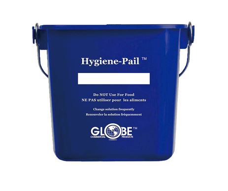 Globe Commercial Products 3603 3 Qt Sanitizing HygienePail®
