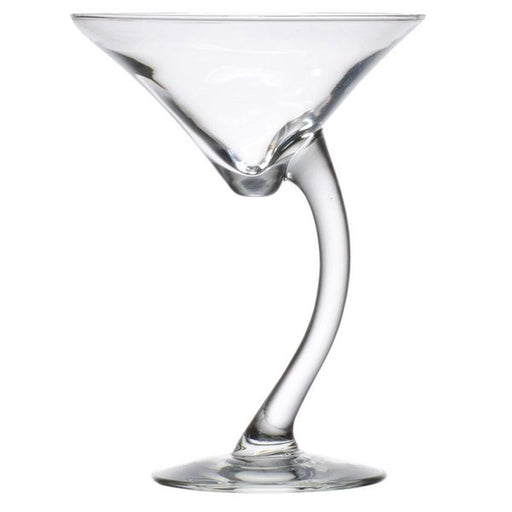 Libbey 7700 Bravura 6.75 oz. Martini Glass empty on white background