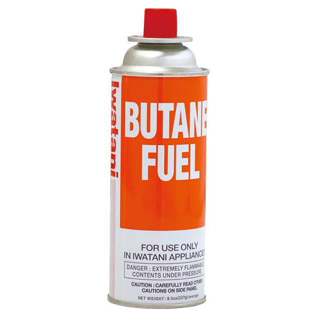 IWATANI 8oz Canister of Butane Fuel s.t.o.p. Restaurant Supply