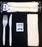 Cutlery Kit Med F, K,S&P,Lrg Nap PP Wht Ruby on black background