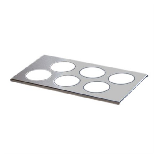 6-Hole Bottle Organizer for 1/3-Size Insert Pan